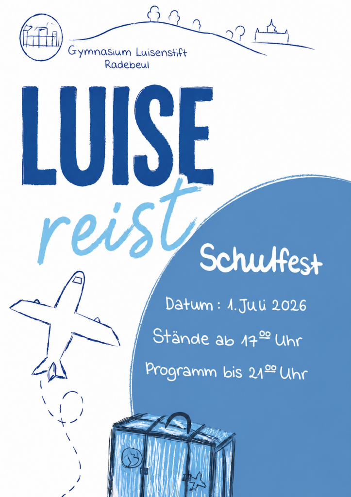 LuisePlakatSchulfest